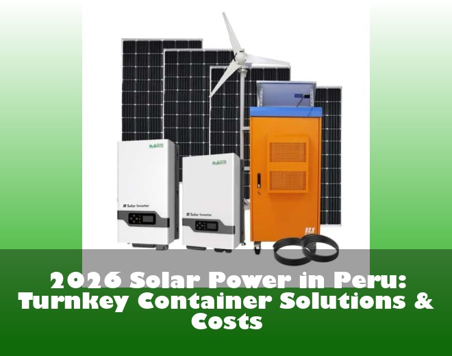 2026 Solar Power in Peru: Turnkey Container Solutions & Costs